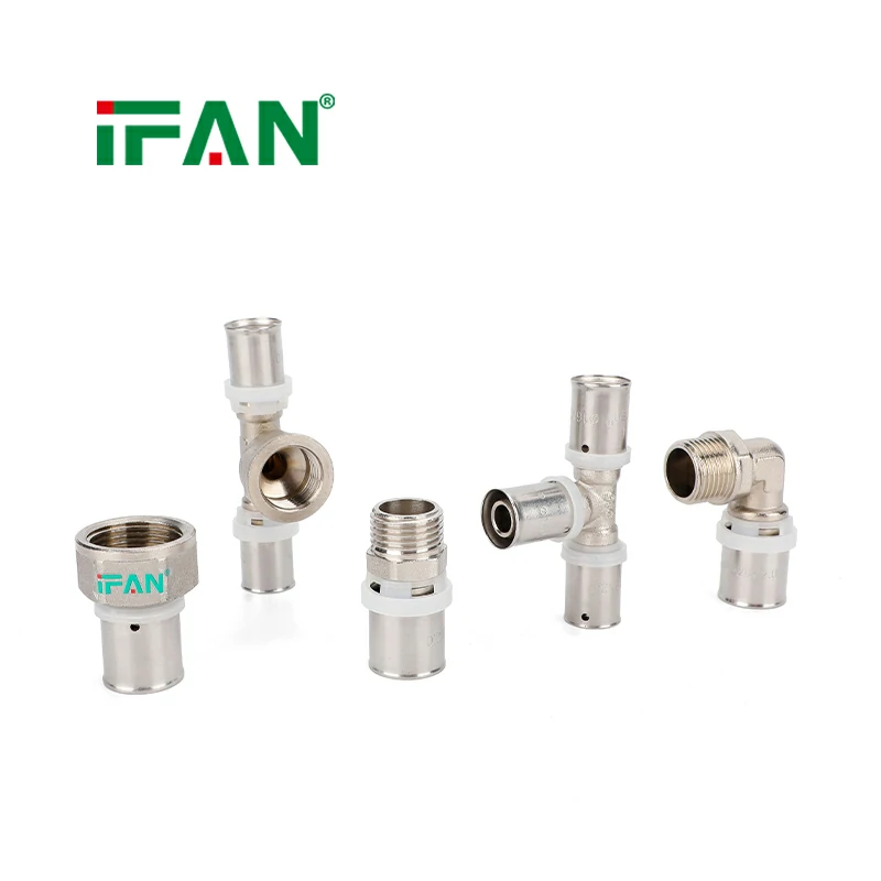 IFAN Manufacturer Prices Brass Press Fittings factory
